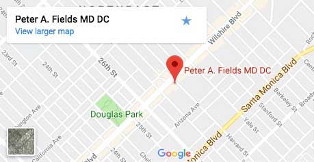 Dr. Peter Fields MD DC Map
